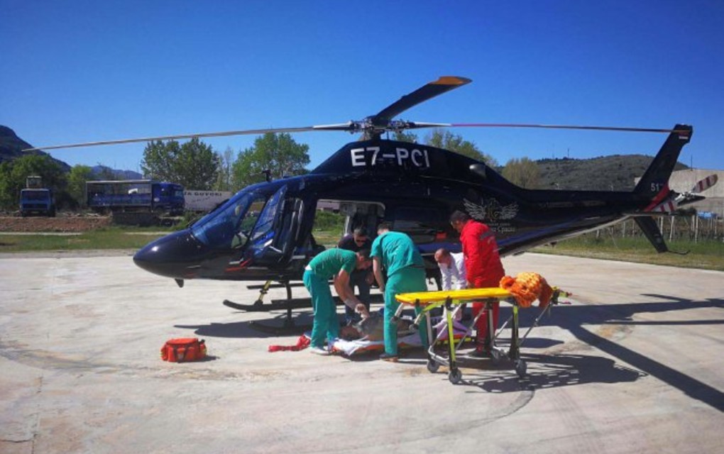 Pacijentkinja iz Banjaluke uspješno medicinski transportovana helikopterom u Beograd
