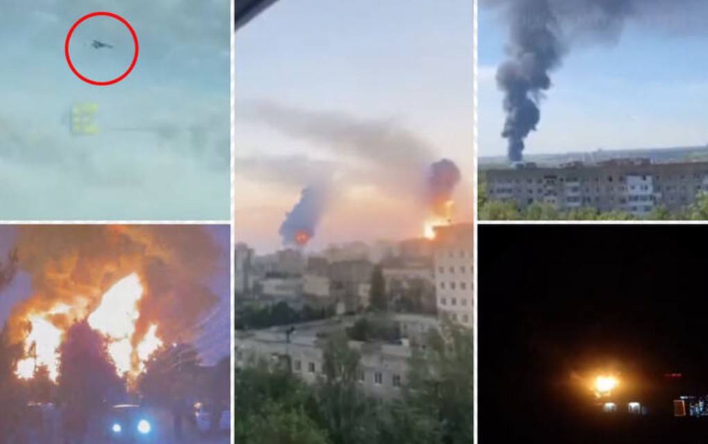 „Sankt Peterburg pod masovnim napadom dronova“