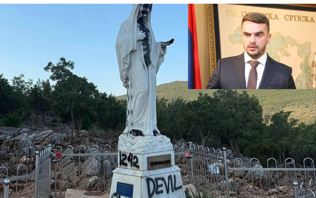 Potpredsjednik Republike Srpske Davor Pranjić najoštrije osudio vandalski čin u Međugorju