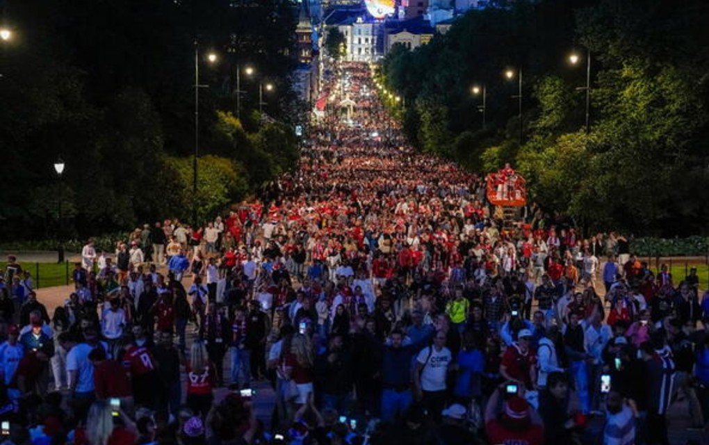 Spektakl u Oslu: 100.000 navijača na dočeku norveške reprezentacije