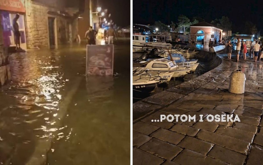 Meteocunami na Hvaru: Turisti bježali, brodovi dodirivali samo dno