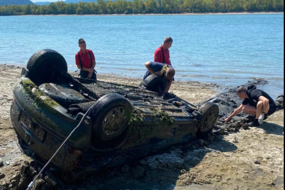 Nizak vodostaj Dunava otkrio automobil ukraden prije 13 godina: „Plakao sam“