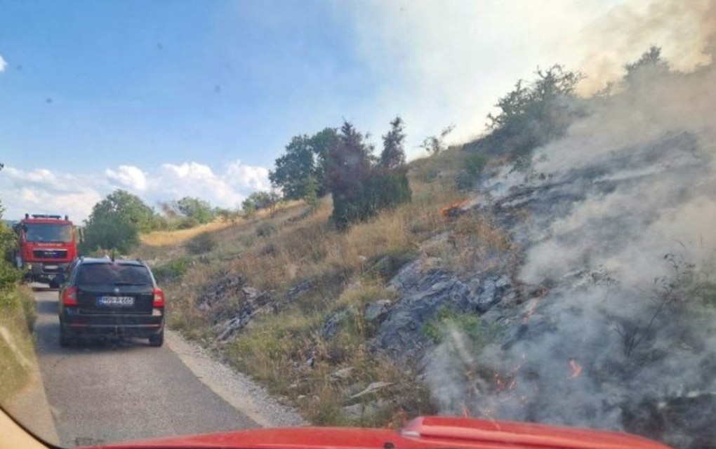 Požarište kod Gacka STABILNO