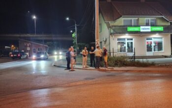 zalužani protest