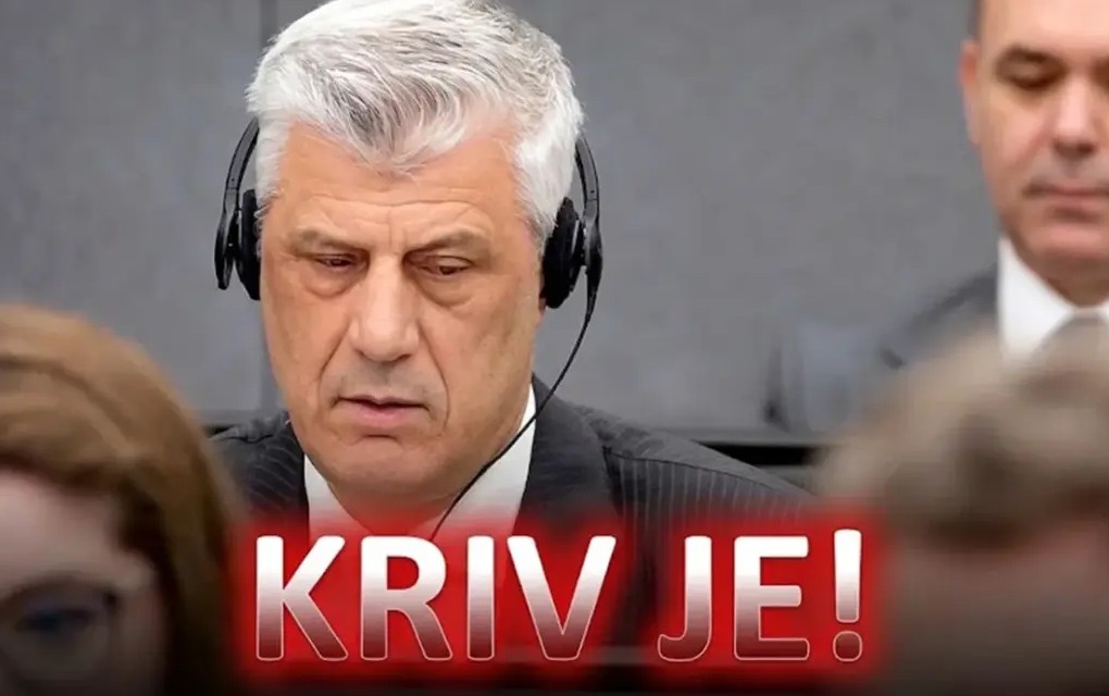 Hašimu Tačiju 25 godina zatvora za jezive zločine